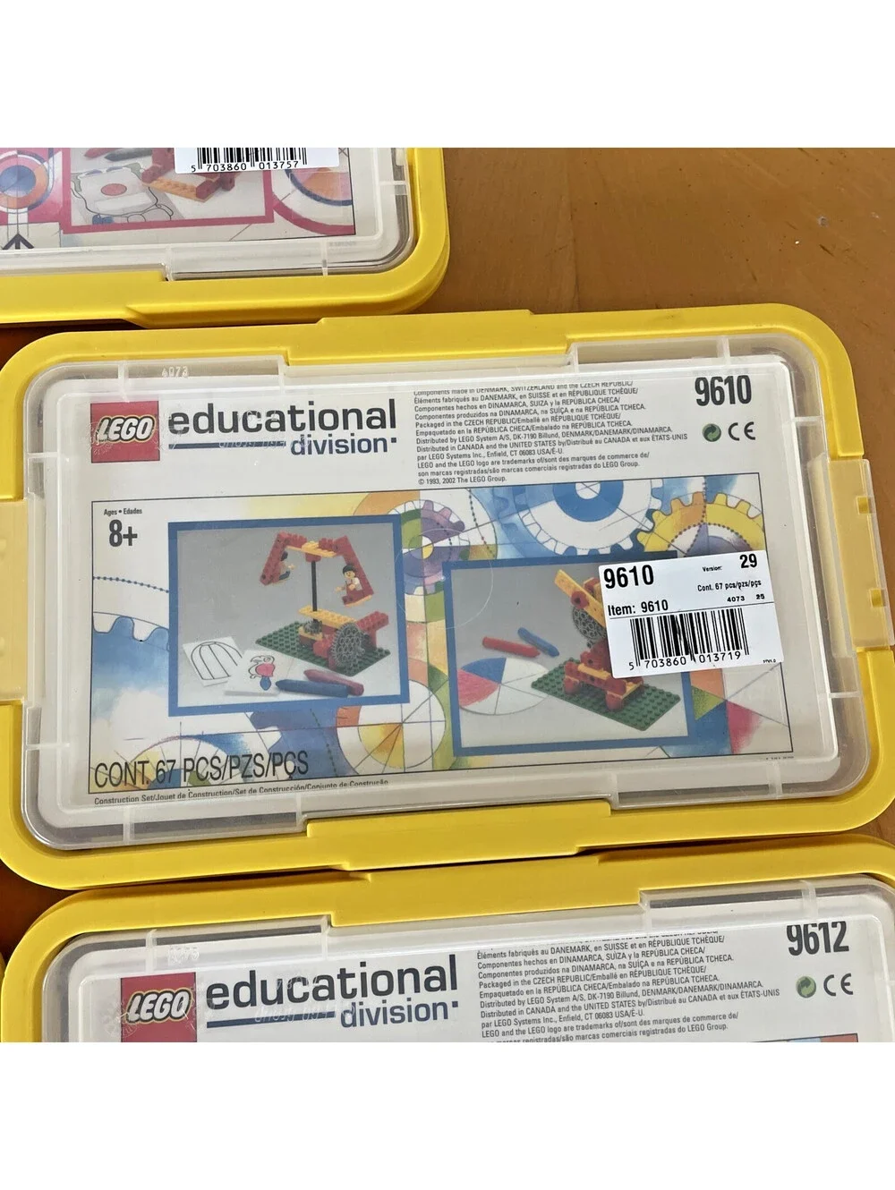 Lot of 5 Vintage 1993 LEGO Dacta Early Simple Machines Educational Bundles